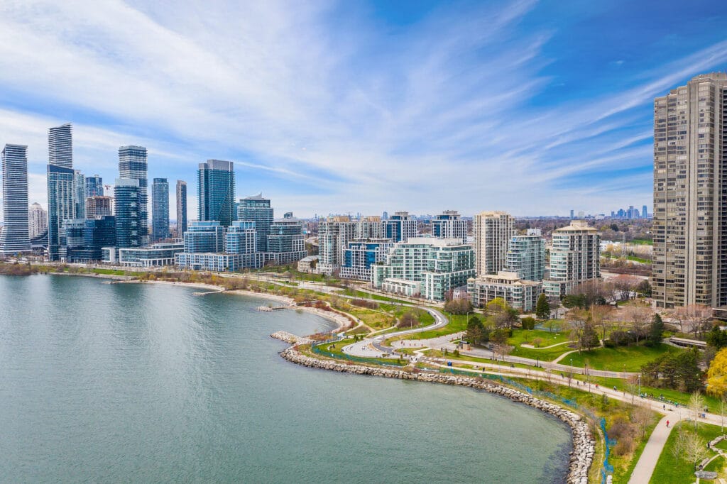 Humber Bay Pharmacy storefront at 2240 Lake Shore Blvd West – serving Mimico, Etobicoke with custom compounding and free delivery.